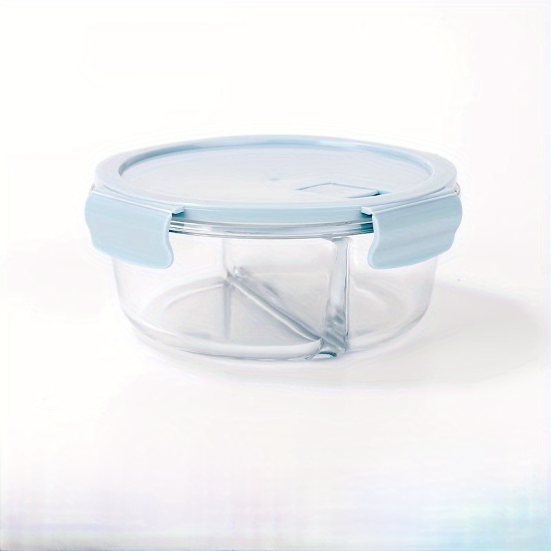 Lunch Box with Clear Lid and Partition 1000ml