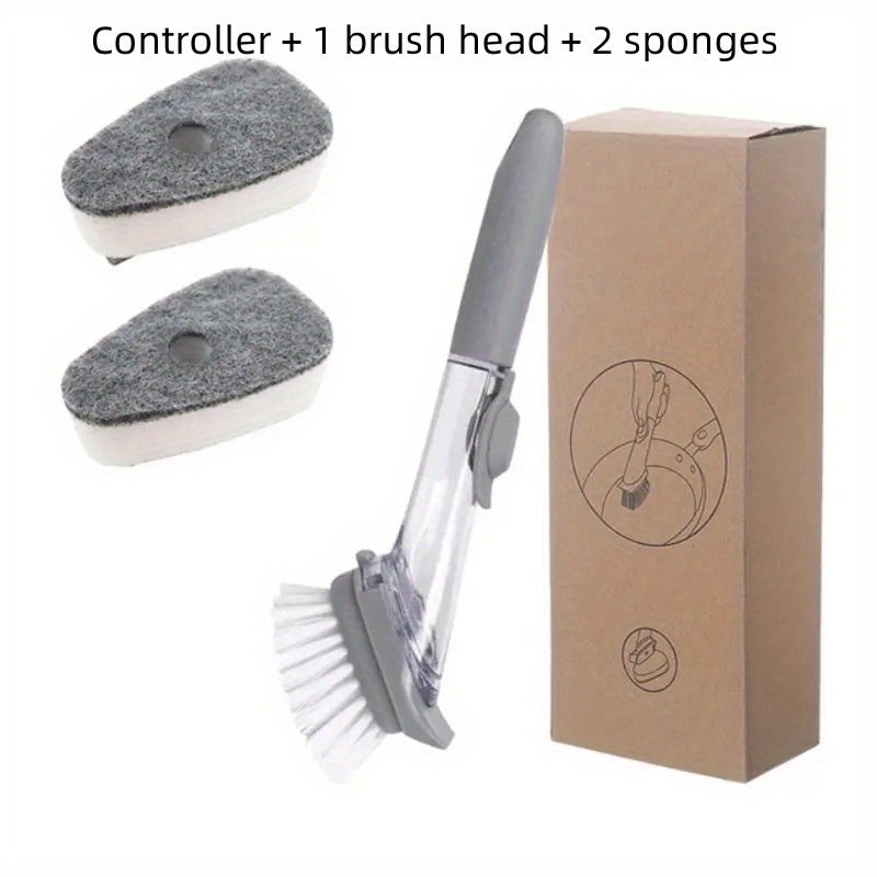 Long Handle Dishwashing Brushes: Replacement Head - Spouse-ly