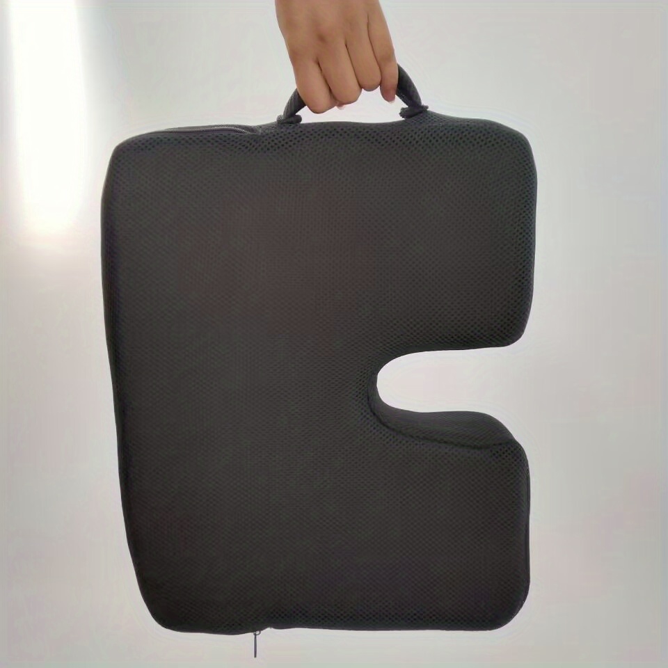 Extra Large Portable Wedge Seat Cushion Orthopedic Memory Foam