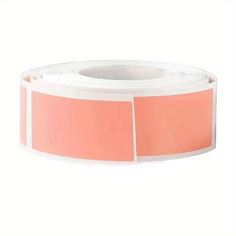 Peach Color Rectangle Label