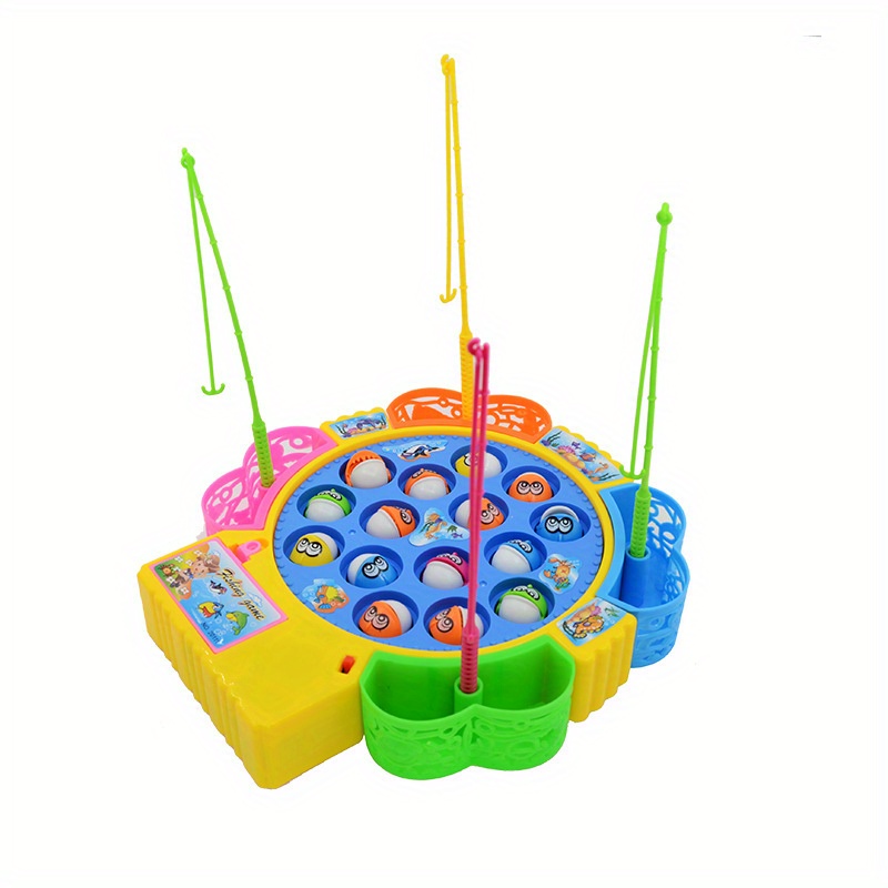 Large Electric Fishing Toys Educational Toys - Temu