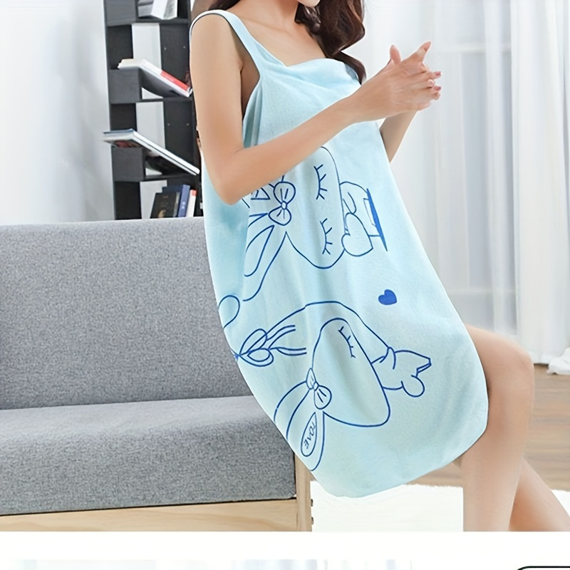 Wearable Bath Towel Superfine Fiber Towels Bath Dress Microfiber