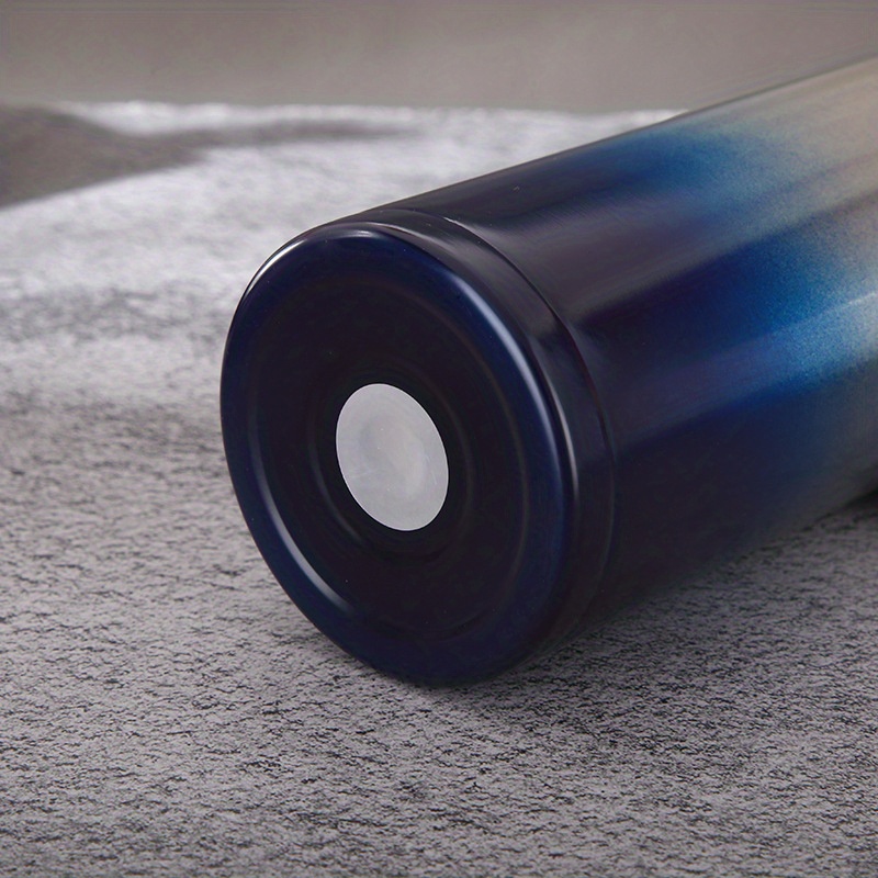 1pc gradient color vacuum   304 stainless steel insulated water bottles travel thermal cups for hot and cold beverages   drinkware gifts details 2