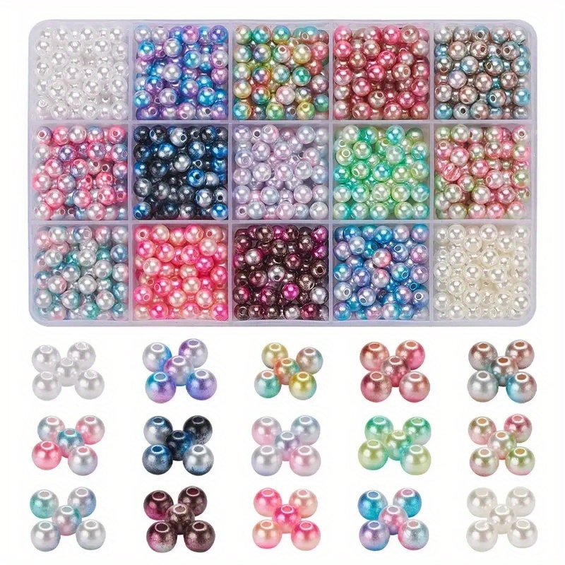 Clay Beads for Bracelet Making Kit, 56 Colors Flat Round Clay Beads for Jewelry  Making Kit, for Girls 8-12, Preppy, Gift - AliExpress