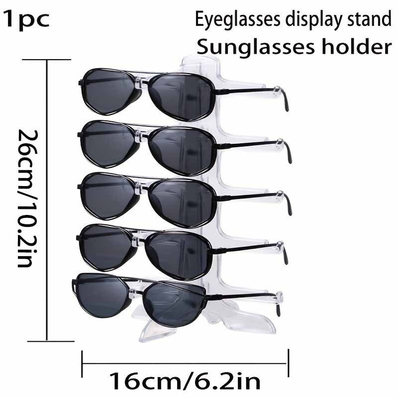 Lederhalter für Brille für den Bildschirm, Halter für Brille - schwarzes  Leder :: capforwheel