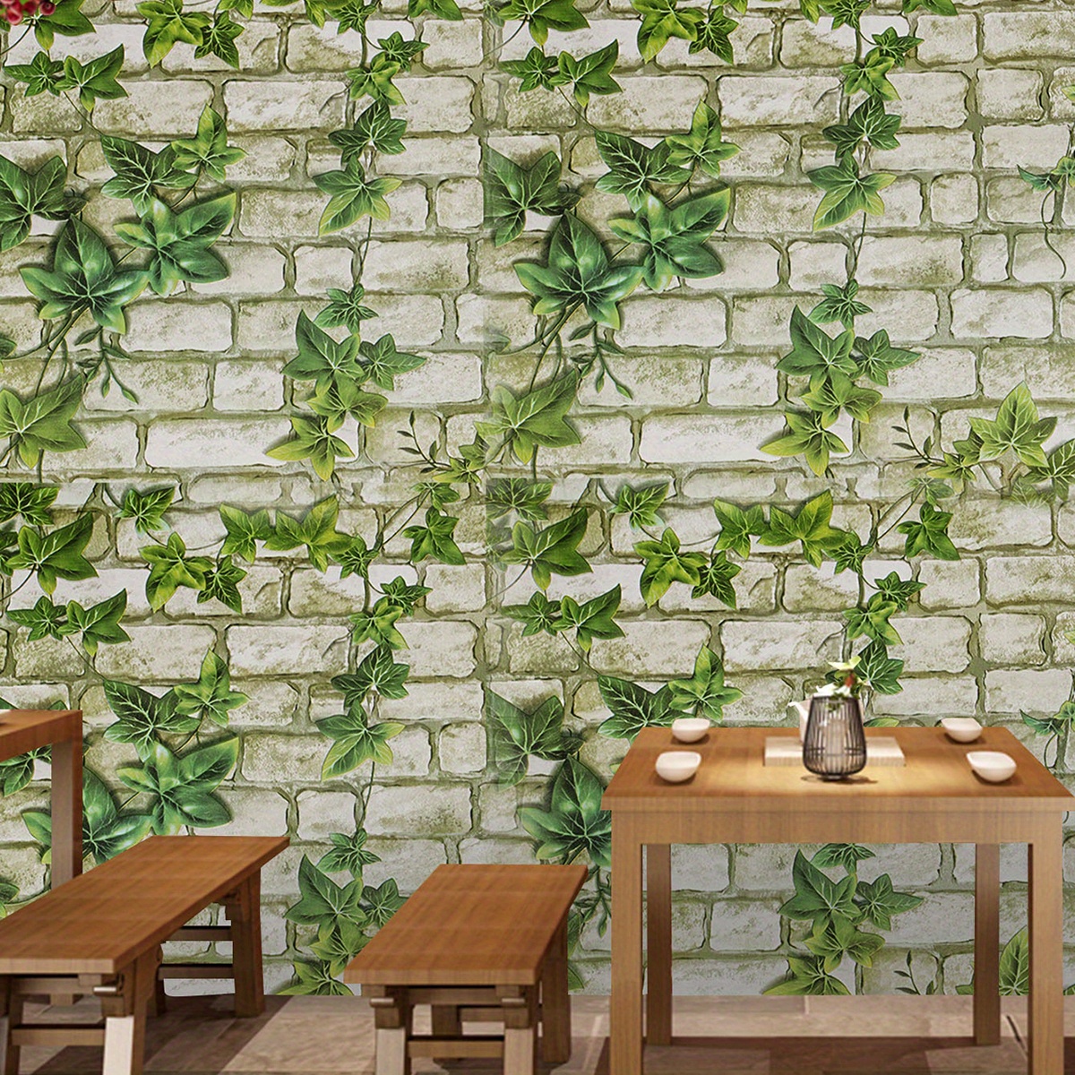 Brick Wall, Old Style - Wallpaper