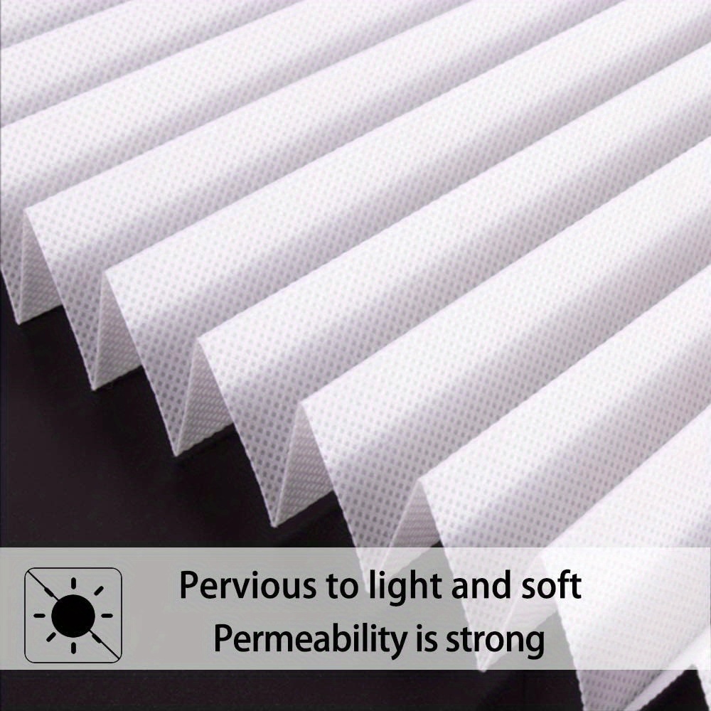 Pleated Fabric Shades No Tools Temporary Window Blinds No - Temu Canada