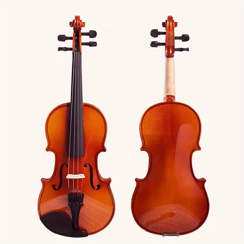 

Giorno Beginner's 4/4 Solid Wood Violin - Professional Quality With Case, Ideal For Orchestras & Bands