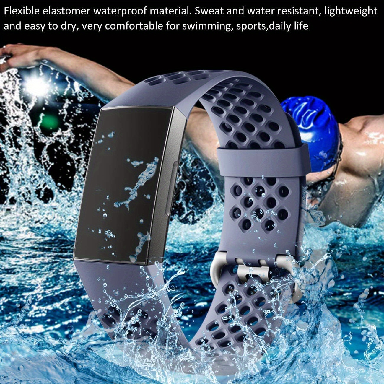 Is charge 3 online waterproof fitbit