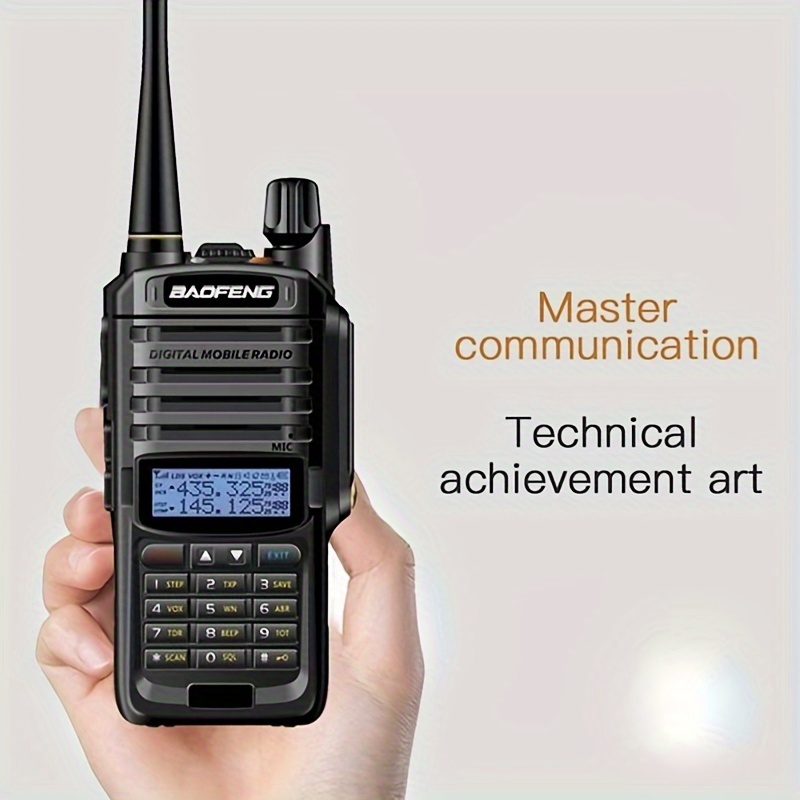 Uv 9r Plus Ip67 Waterproof Long Range Powerful Walkie Talkie - Temu ...