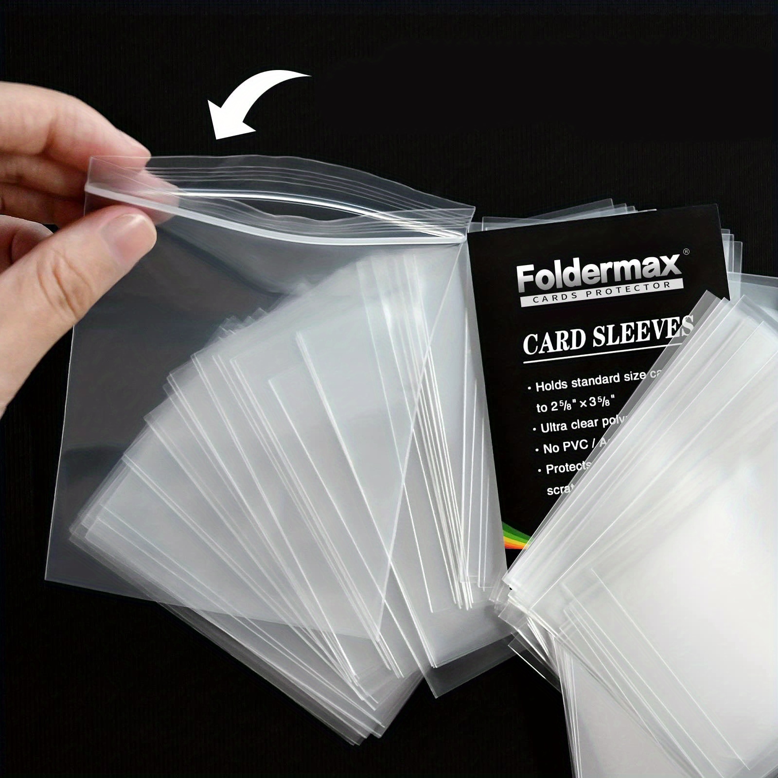 200 Transparent Penny Sleeves Measuring 66X92Mm, Ideal for Protecting Baseball Cards, Game Cards, And Trading Cards, Made of Soft Plastic