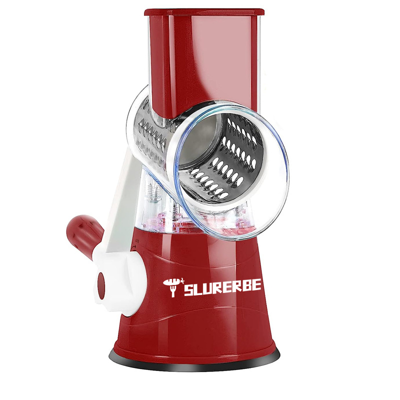 Kitchen HQ Speed Grater and Slicer with Suction Base