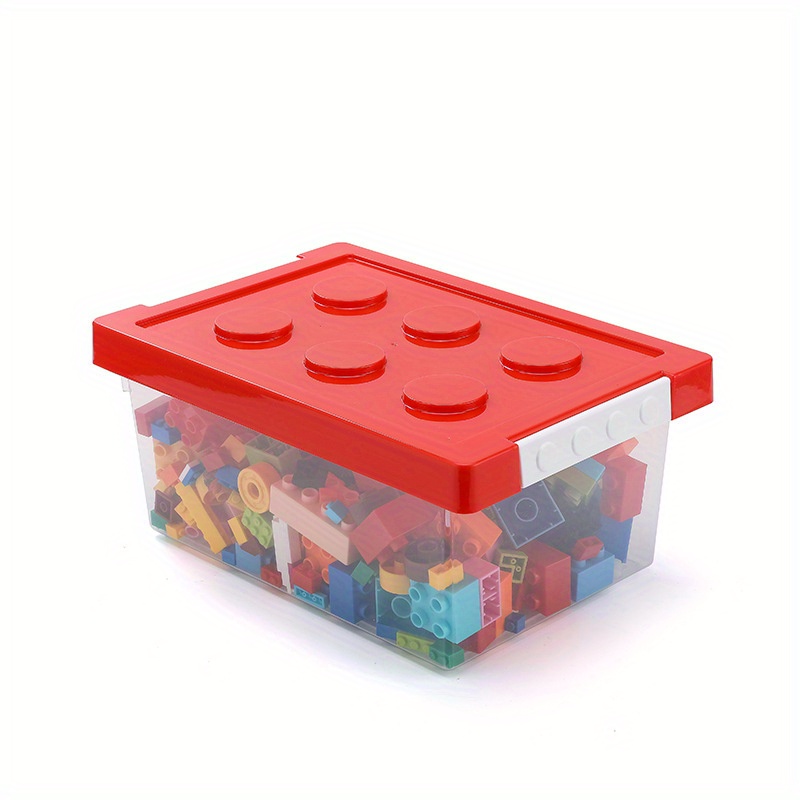 Building Blocks Storage Box Small Particle Storage Box Toys - Temu