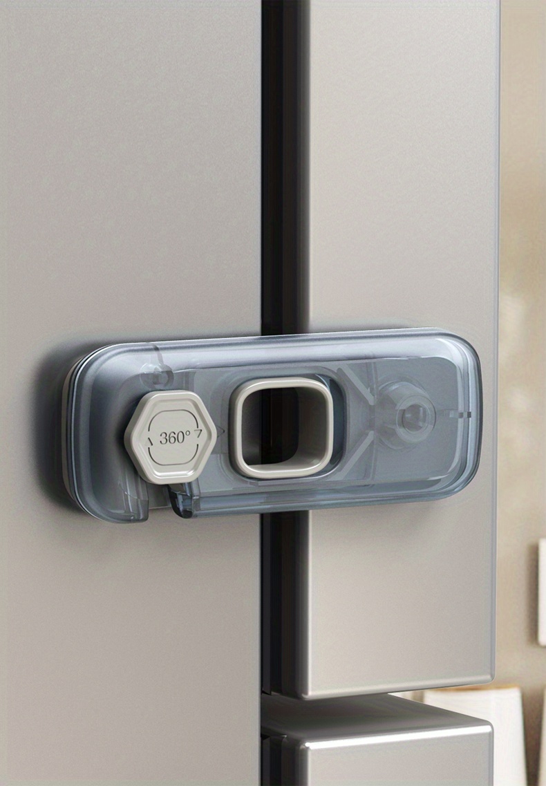 Snagshout  SETOLGH Fridge Lock,Refrigerator Lock for Kids,Cabinet