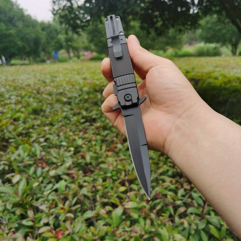 Premium Stainless Steel Folding Knife Perfect For Camping, Survival