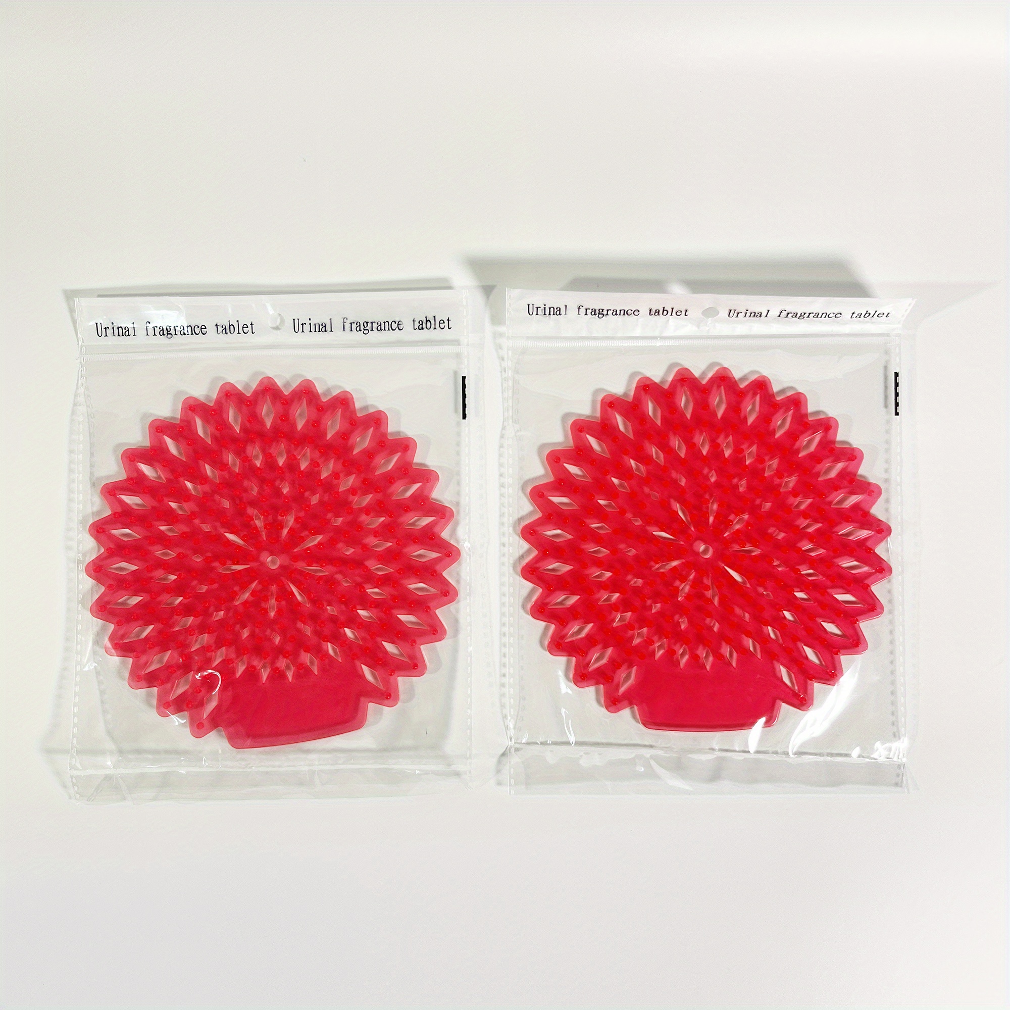 Pack de 2 écrans urinoir anti splash | Ø 17 cm | Parfum Menthe |  Désodorisant