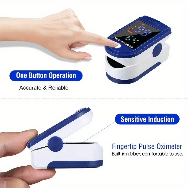 Accurate Fast Pulse Oximeter Monitor Oxygen Heart Rate Ease