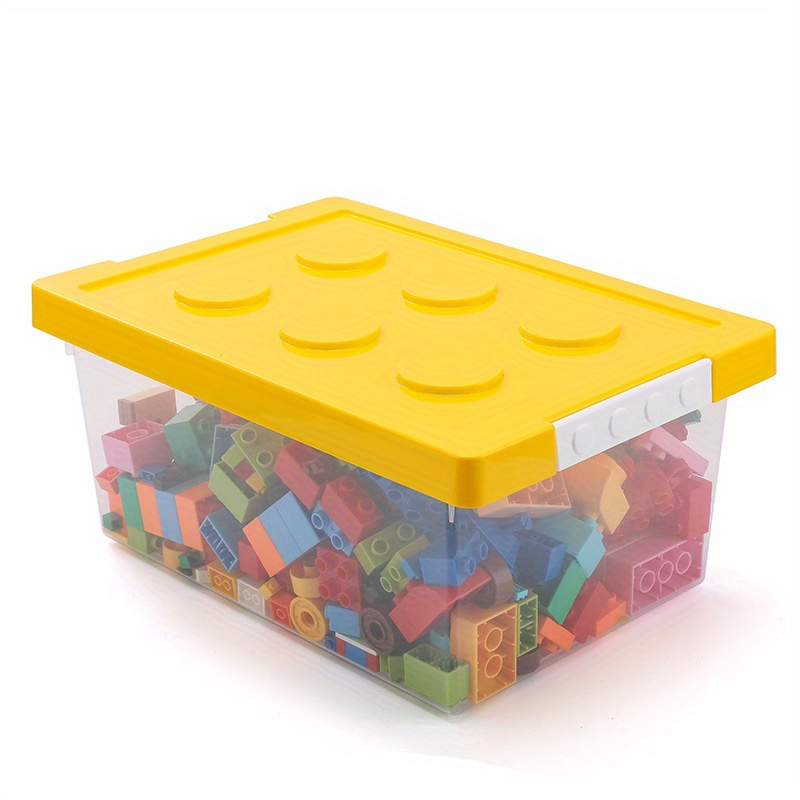 Building Blocks Storage Box Small Particle Storage Box Toys - Temu