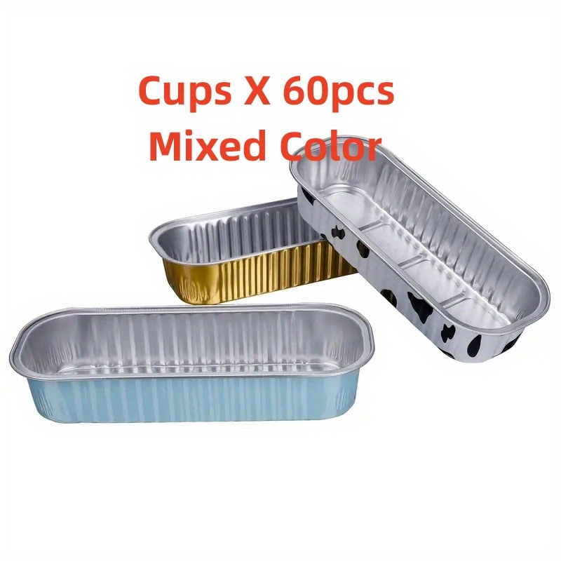 10pcs Aluminum Foil Cups For Air Fryers, Reusable Tin Foil Cups