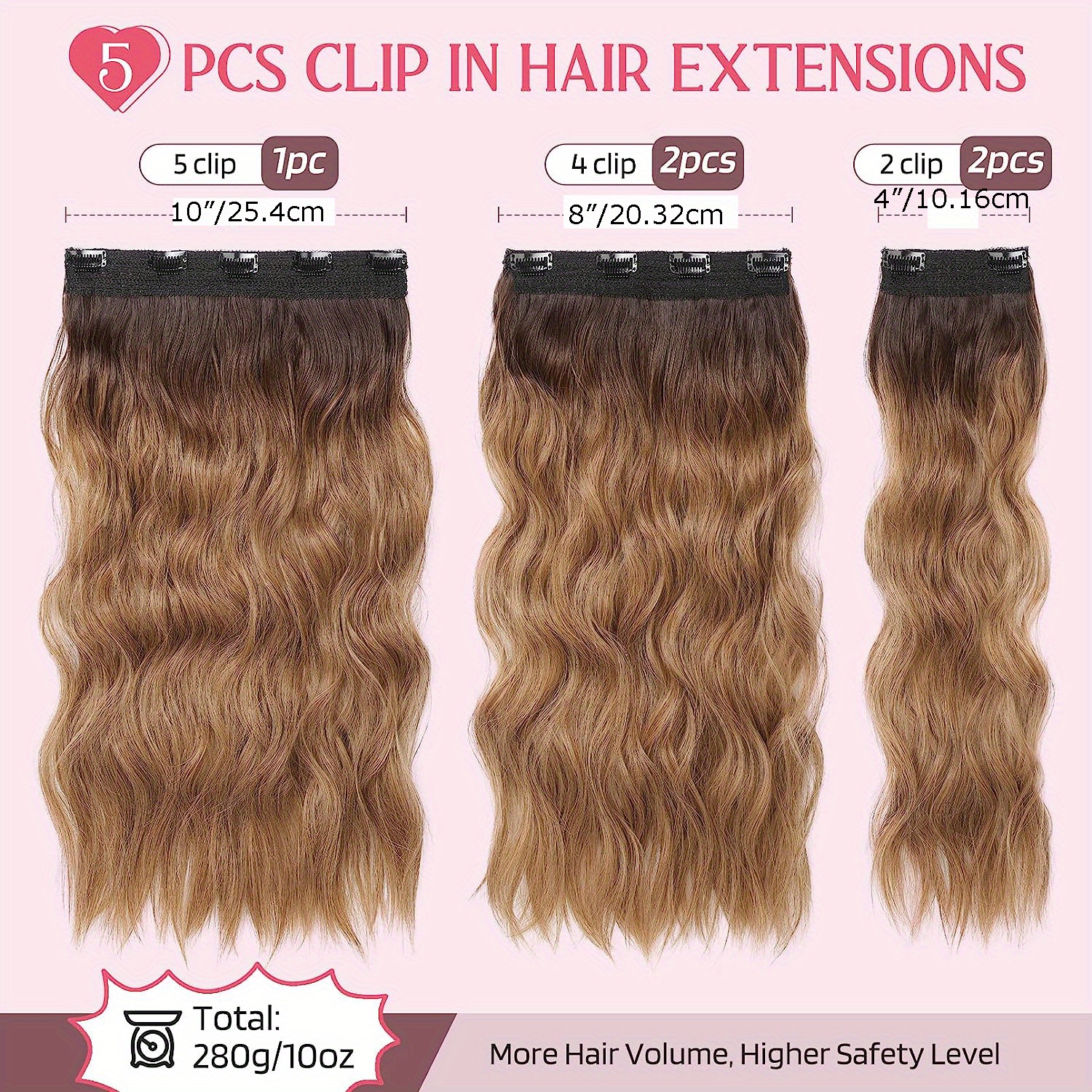 Level 5 hair clearance extensions