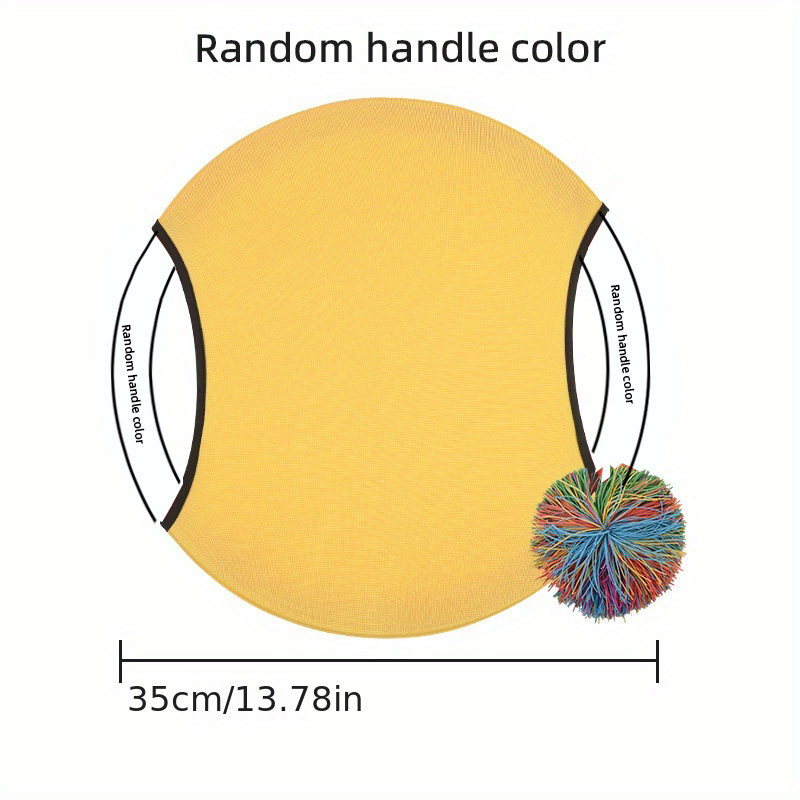 Soft Bouncy Ring with Ball Game Toy for Parent Child