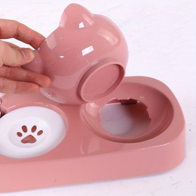 Multifunctional Automatic Pet Feeder With Raised Tilted Temu