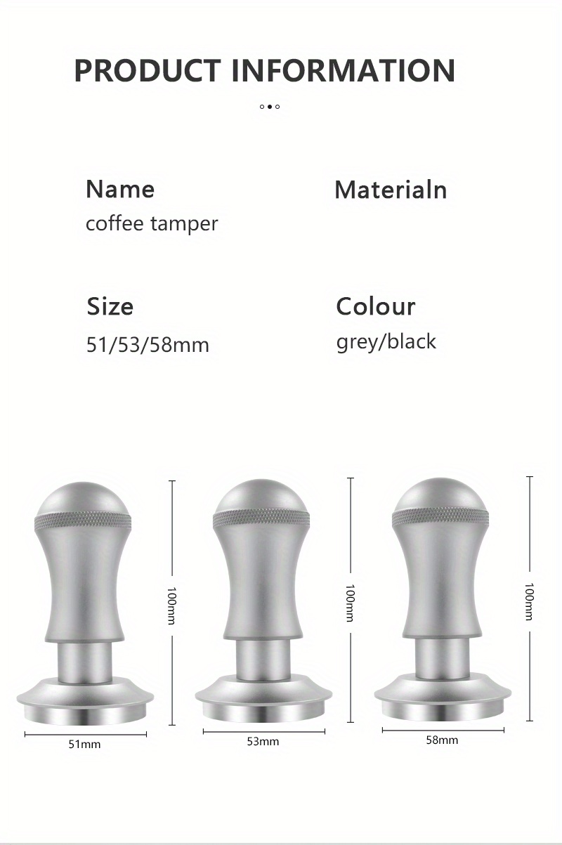 Cafelat Espresso Premium Tamper - 51mm Flat