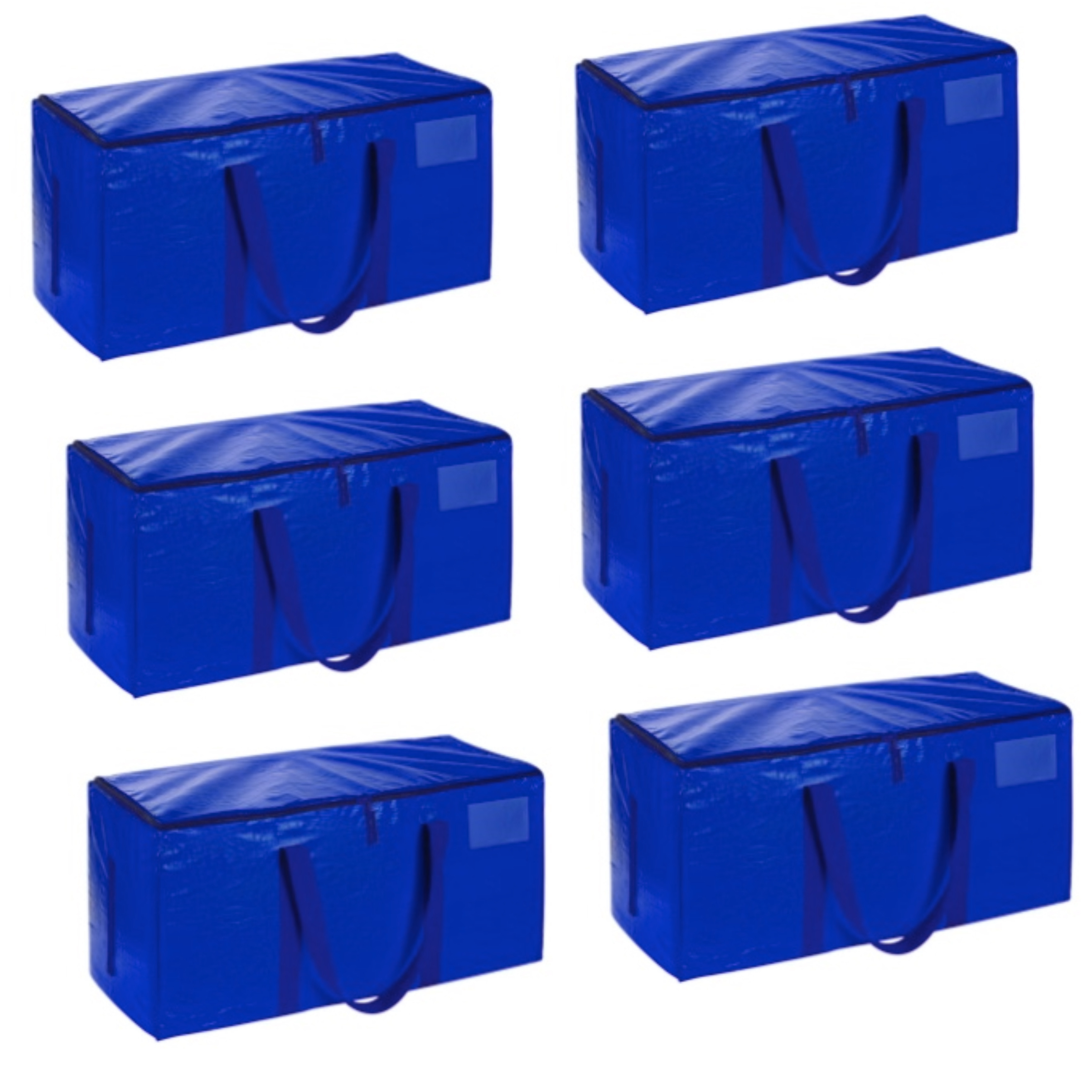 Extra Large Capacity Storage Bags With Zippers & Carrying Handles