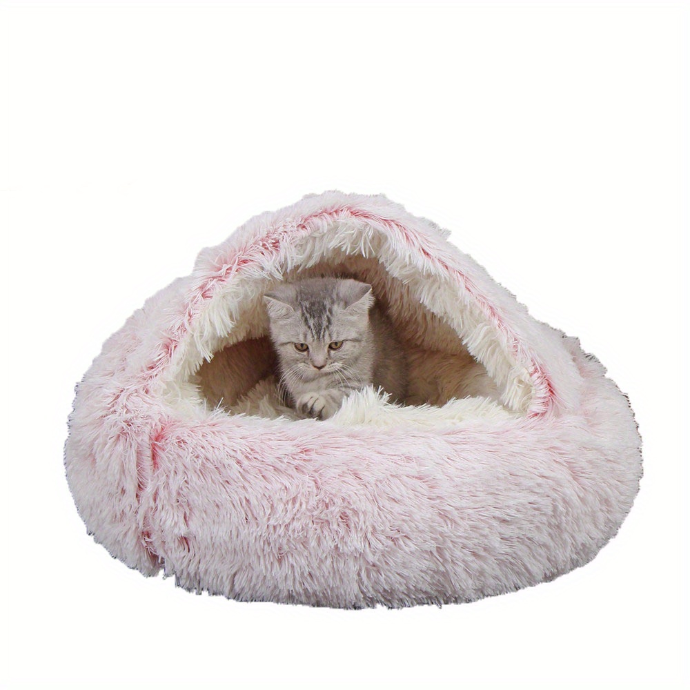 Super Cat Bed Warm Sleeping Cat Nest Soft Long Pluh Best Pet Dog