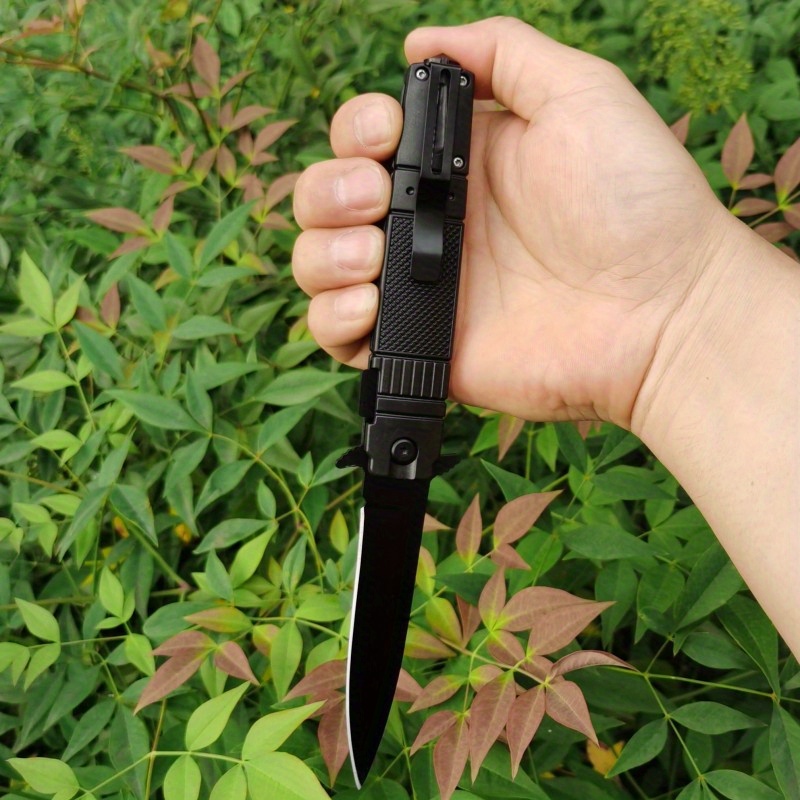 Premium Stainless Steel Folding Knife Perfect For Camping, Survival