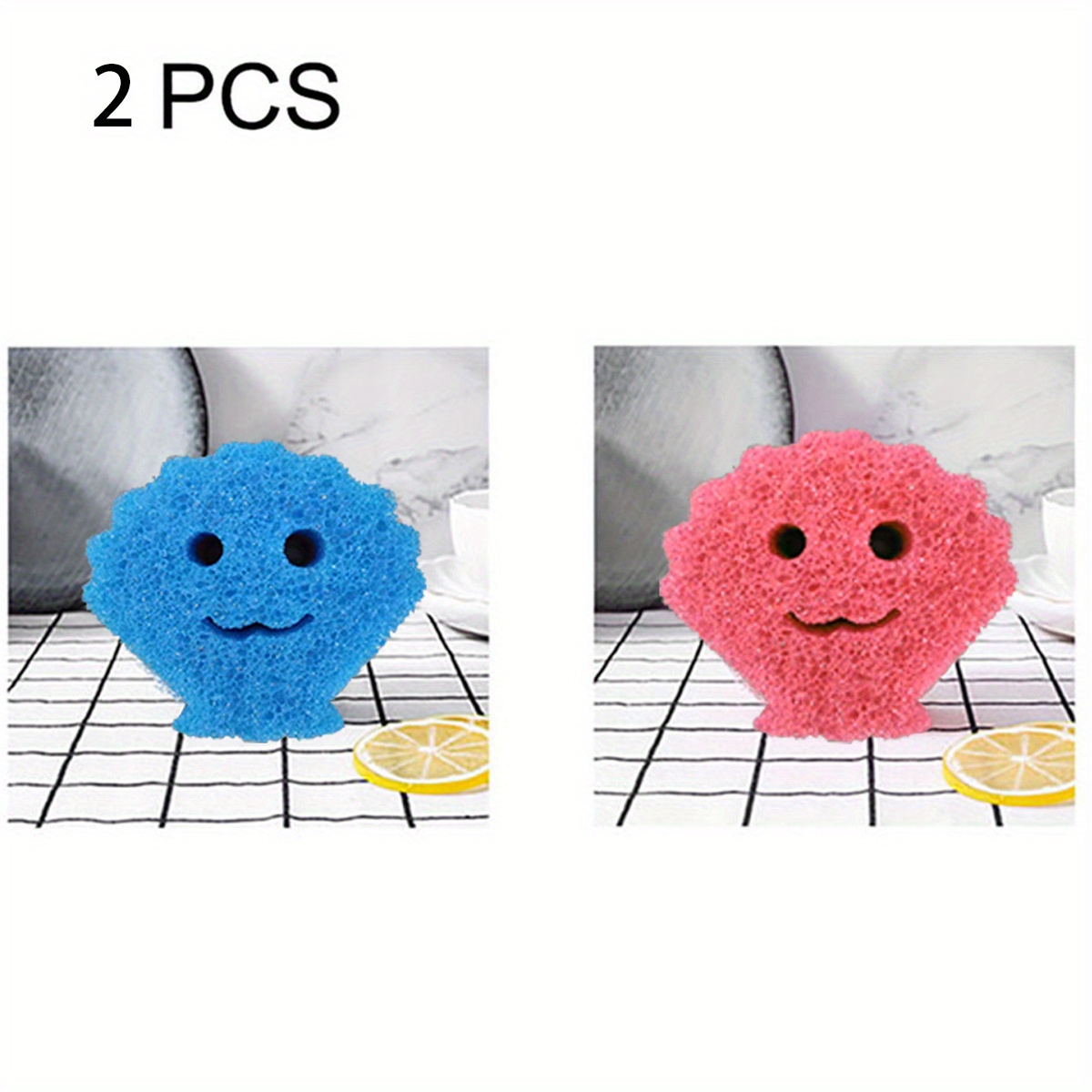 Creative Little Octopus Magic Cleaning Wipe, Face, Imitation Silk Loofah  Sponge Wipe, Honeycomb Sponge, Household Kitchen Dishwashing Cleaning  Brush, Cleaning Supplies, Cleaning Tool, Apartment Essentials, College Dorm  Essentials - Temu