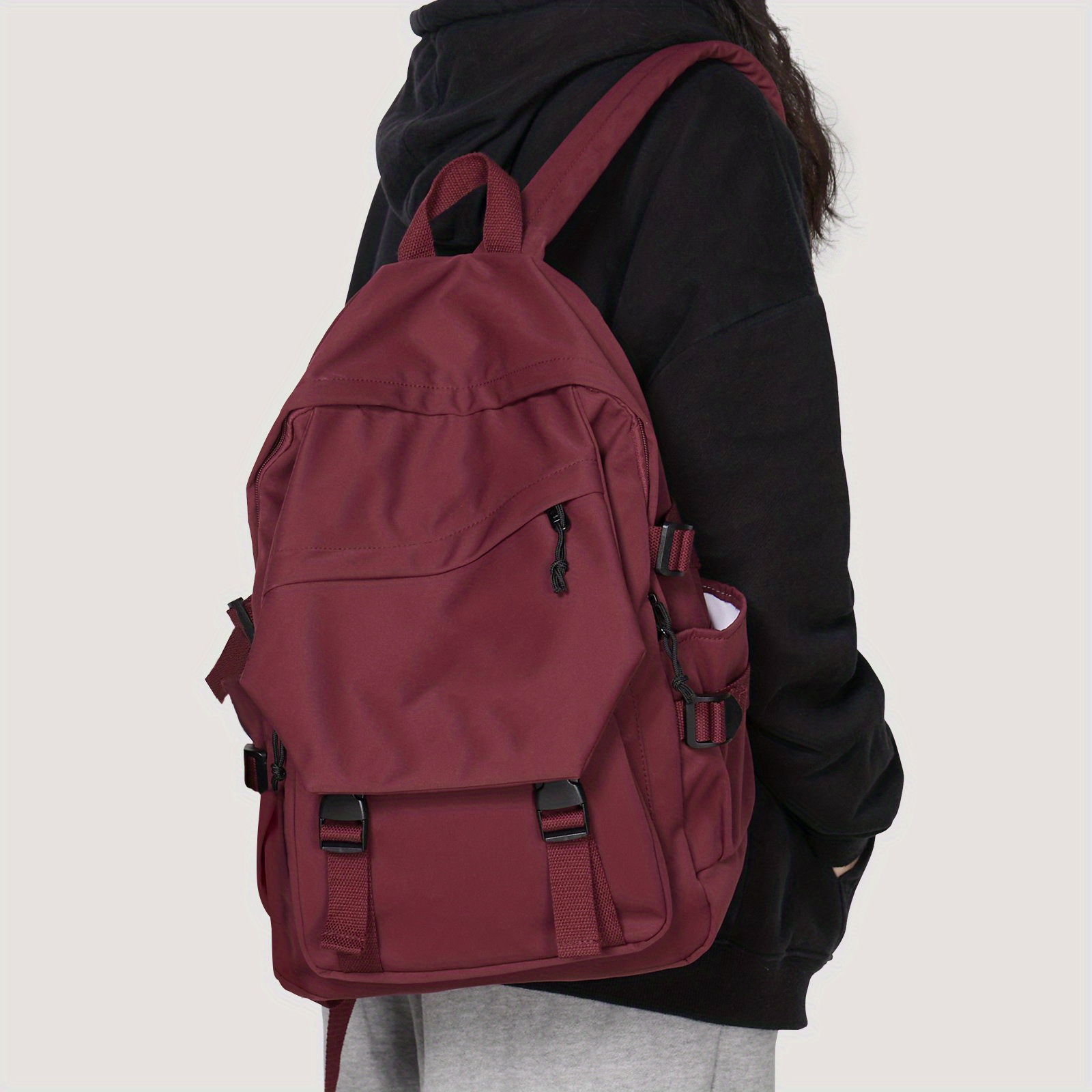 Versatile School Backpack for Men Middle High School Students College Style