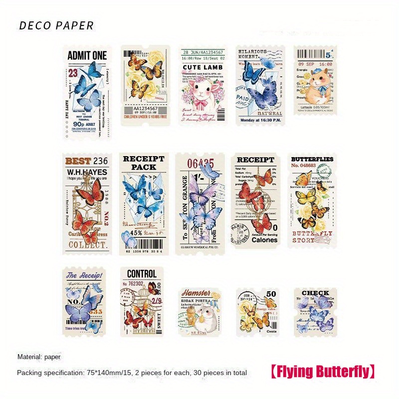 Vintage Scrapbook Supplies Pack Retro Diy Paper Stickers - Temu