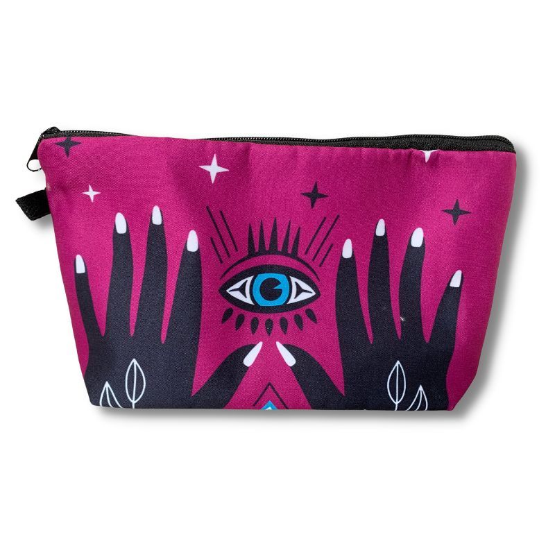 Devil's Eye Makeup Bag for Women Travel Cosmetic Purse Small Pouch