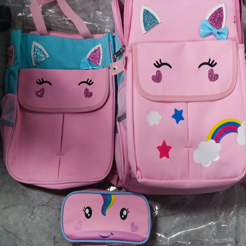 Kids' Kitty Rainbow Weekend Duffle Bag