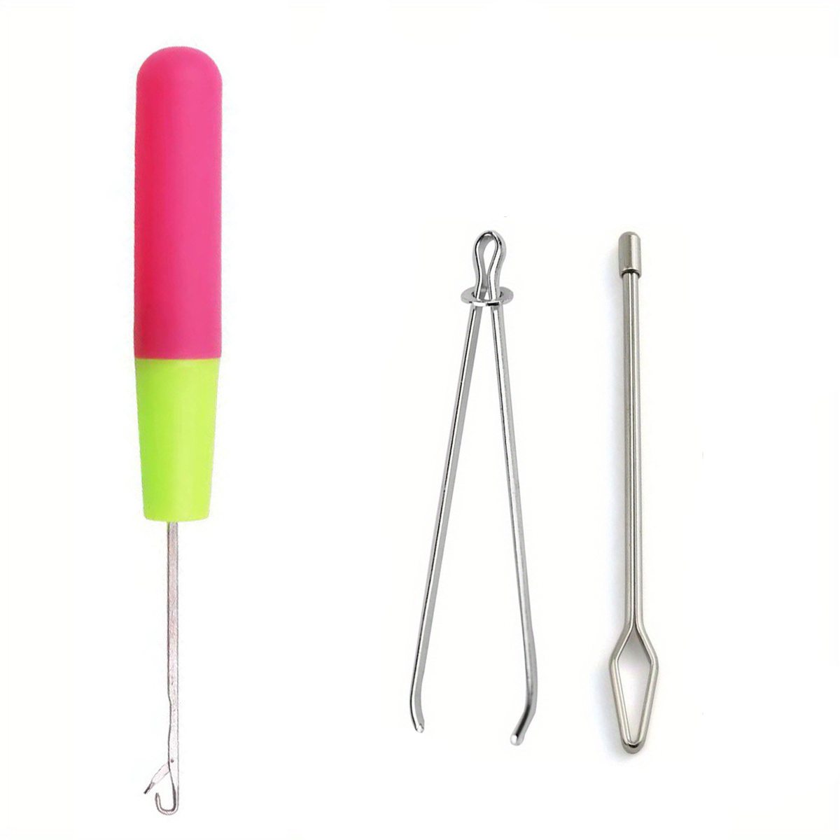 Metal Easy Pull Drawstring Threader With Tweezer For Elastic - Temu United  Arab Emirates