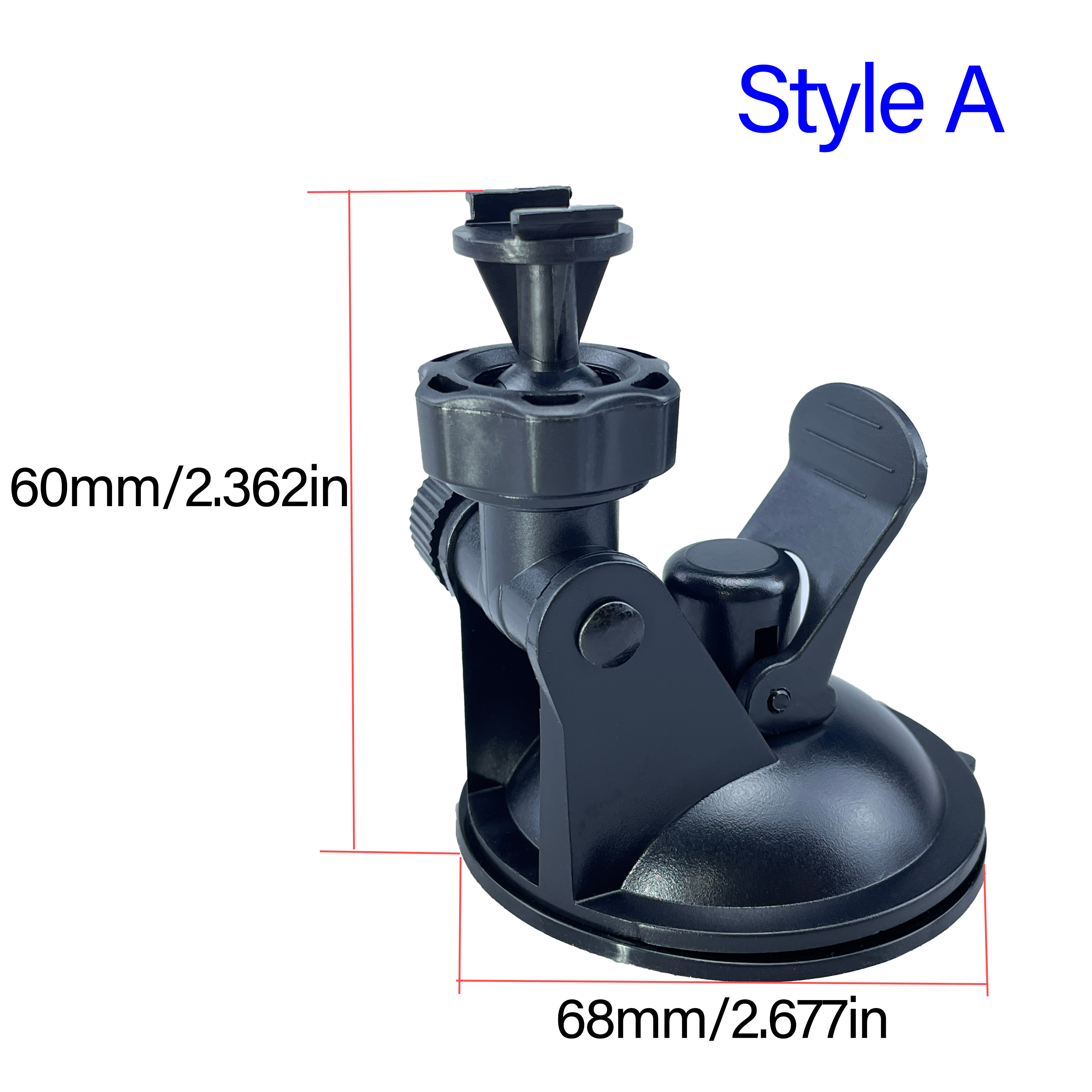 Dash Camera Mount Holder Strong Suction Cup With 360° - Temu