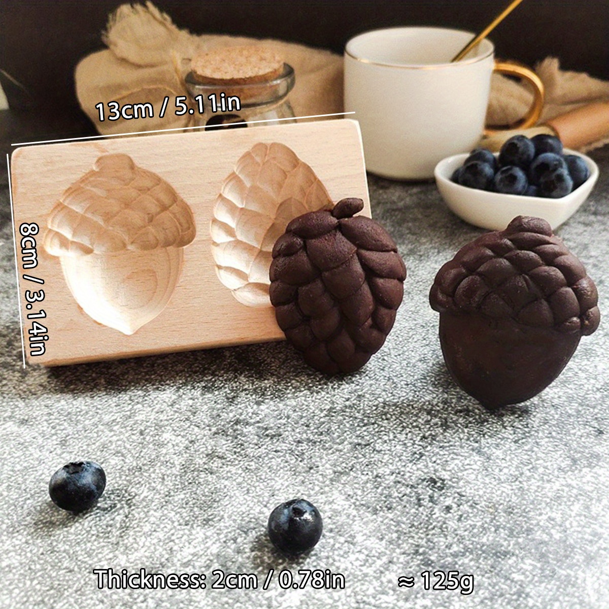 Moule À Biscuits 3D En Bois Pour Loisirs Créatifs, Décoration De Fête,  Mariage, Noël (Père Noël)[J461]