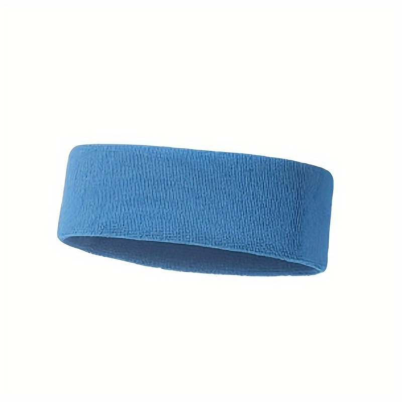 1 Bandeau De Sport Noir, Bandeau De Sport De Basket-ball Extérieur,  Anti-transpirant Pour Hommes Et Femmes, Écharpe De Tête Absorbante De Sueur  Élargie De Yoga De Fitness Aérobique De Cyclisme