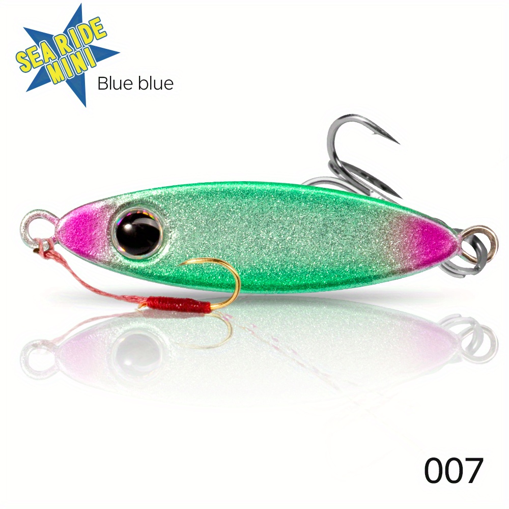 Searide Mini Micro Jig Metal Fishing Lure Saltwater Trout - Temu Canada