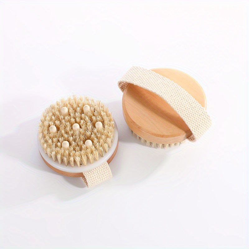 CSM Dry Body Brush for Beautiful Skin - Solid Wood Frame & Boar Hair  Exfoliating Brush to Exfoliate & Soften Skin, Improve Circulation, Stop  Ingrown