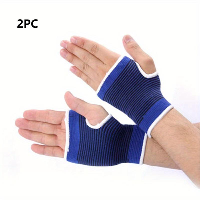 Elastic Palm Wrist Glove Hand Grip Support Protector Brace Sleeve Support ( Free Size, Blue) at Rs 27/pair, Wrist Supports in Anand