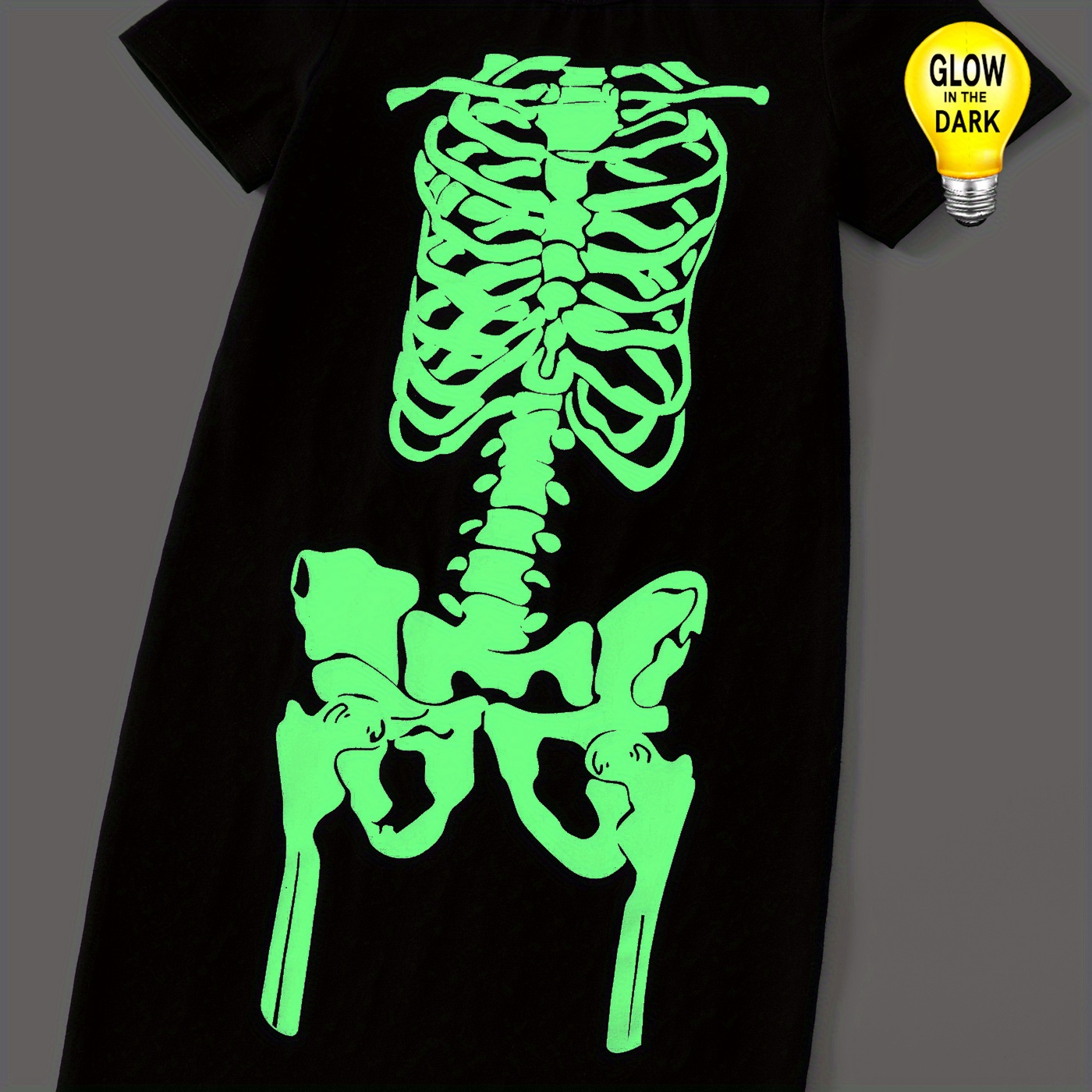 The Hives 'Glow In The Dark Coffin' Official Unisex T-Shirt - Black, Available S-XXL - View #8