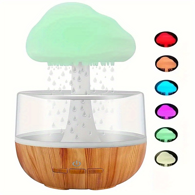 New Air Humidifier Rain Cloud Air Humidifier With Colorful - Temu