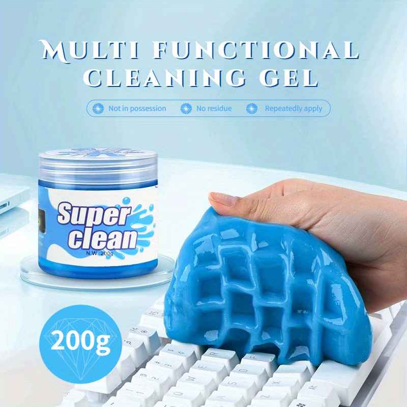 Super Cleaning Slime Dust Cleaner Reusable Magic Vent Dust - Temu