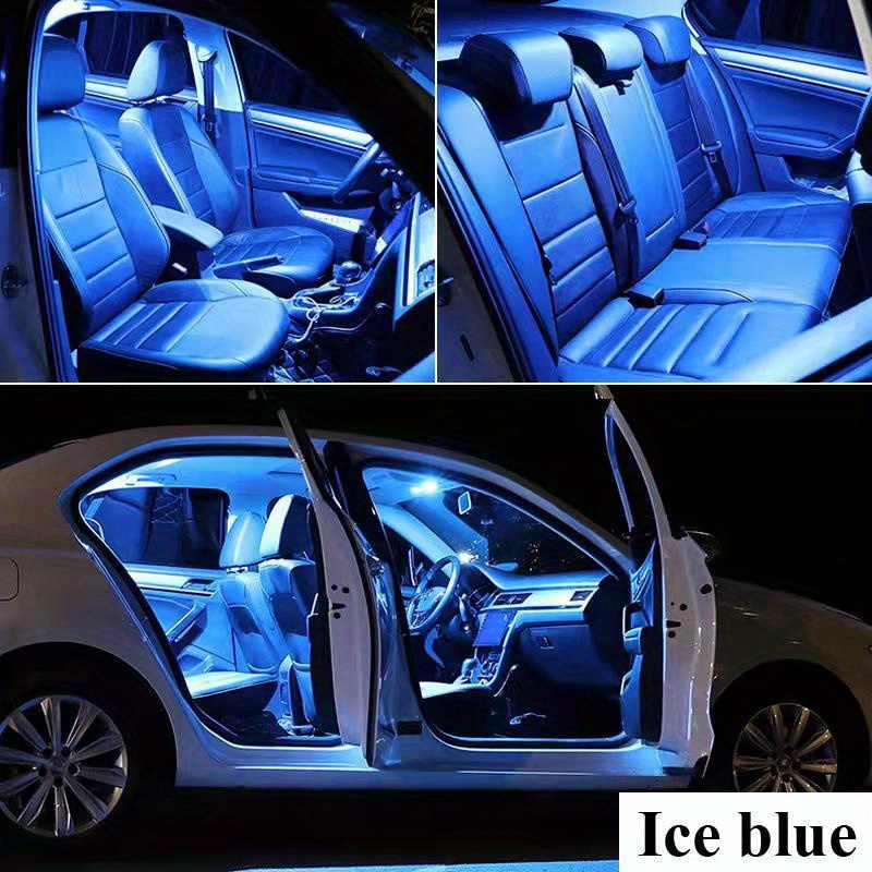 Luz interior del coche LED, reemplazo para Toyota Prado 120 150 Land  Cruiser 100 200 Highlander CHR RAV4 Corolla