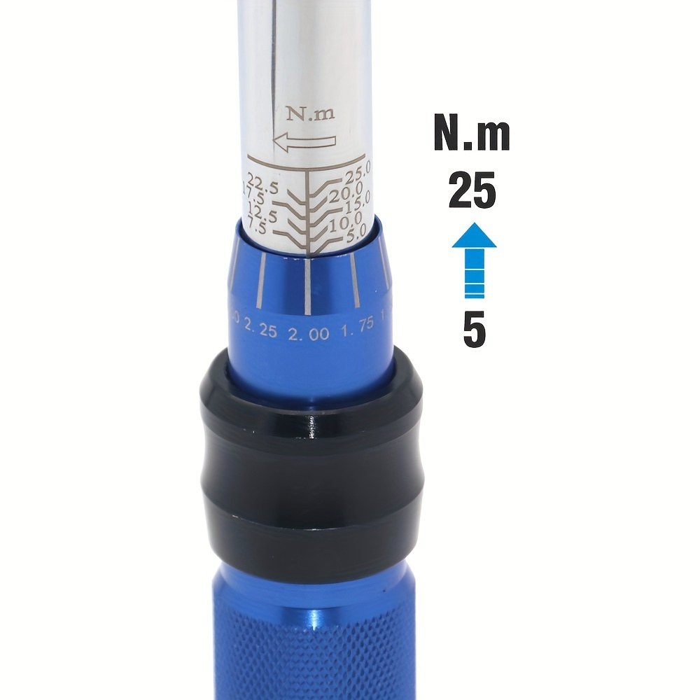 Torque Wrench Adjustable Torque Wrench 5 25nm Torque Batch Temu New