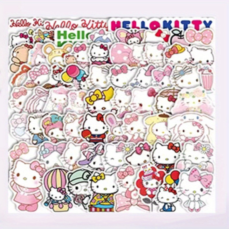 Super Cute KAWAII PURPLE Theme~ Cartoon~ Stickers Pack~ anime 50 PC