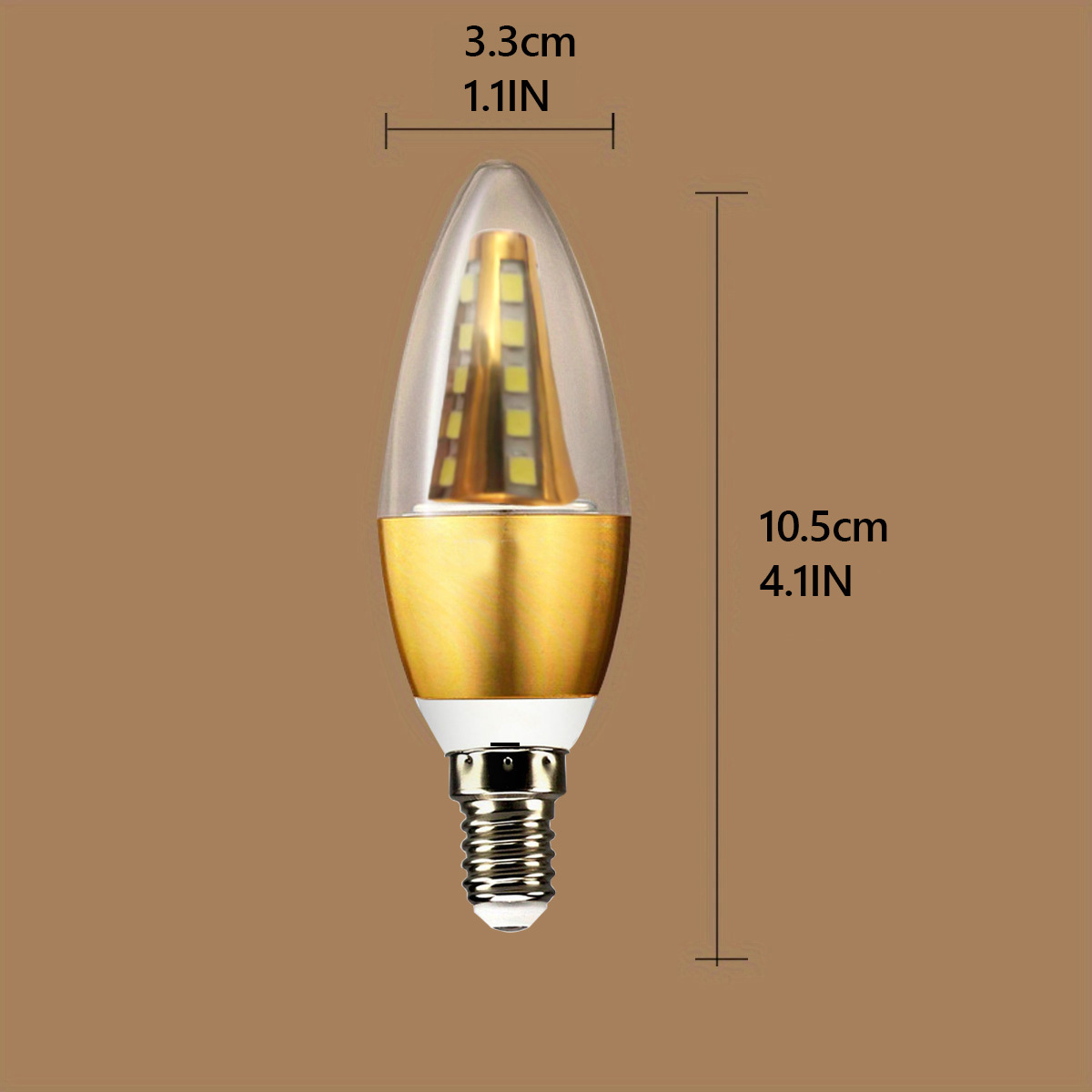 Led Energy saving Bulb White Light E27e14 Voltage 80v·265v - Temu