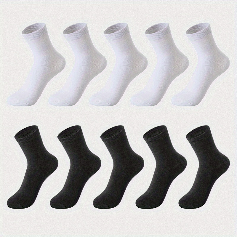 Uaussi 10 pares de calcetines de vestir ultrafinos para hombre, calcetines  de negocios de seda transparente, pantalones de trabajo de nailon suave